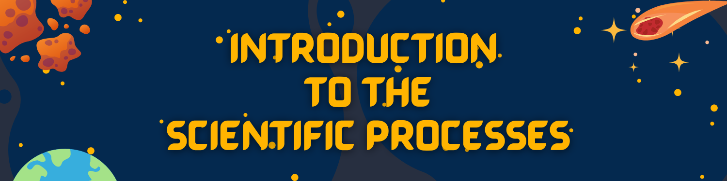 Unit 1: Introduction to the Scientific Processes Banner